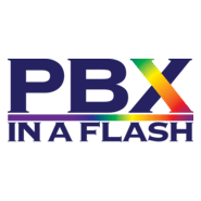 PBX in a Flash Logo PNG Vector