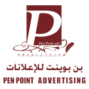 Pen Point Advertising Logo PNG Vector