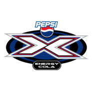 Pepsi X Logo PNG Vector