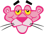 Pink Panther Logo PNG Vector