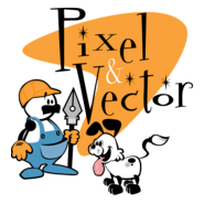 Pixel & Vector Logo PNG Vector