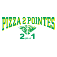 Pizza 2 Pointes Logo PNG Vector
