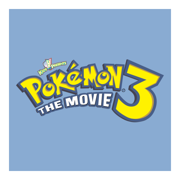 Pokemon 3 Logo PNG Vector