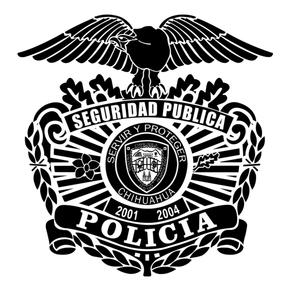 Policia Municipal Chihuahua Mexico Logo PNG Vector