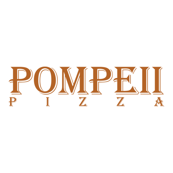 Pompeii Pizza Logo PNG Vector