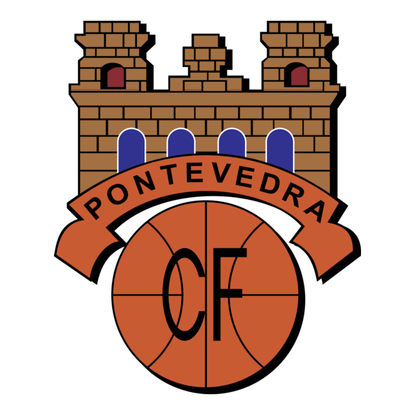 Pontevedra Club de Futbol Logo PNG Vector