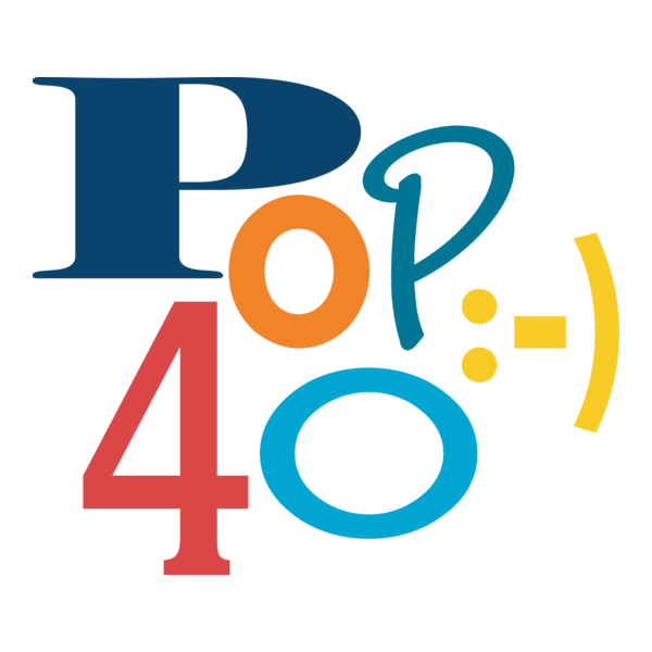 Pop 40 :-) Logo PNG Vector