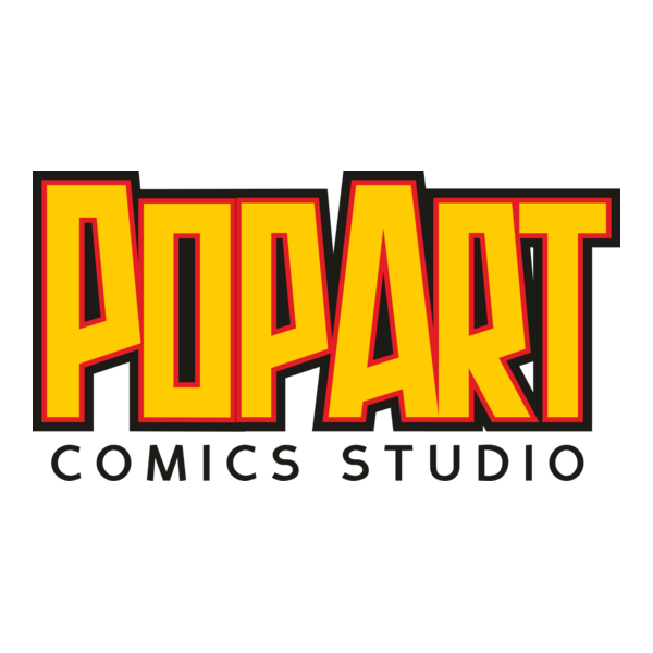 PopArt Comics Studio Logo PNG Vector