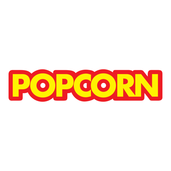 Popcorn Logo PNG Vector