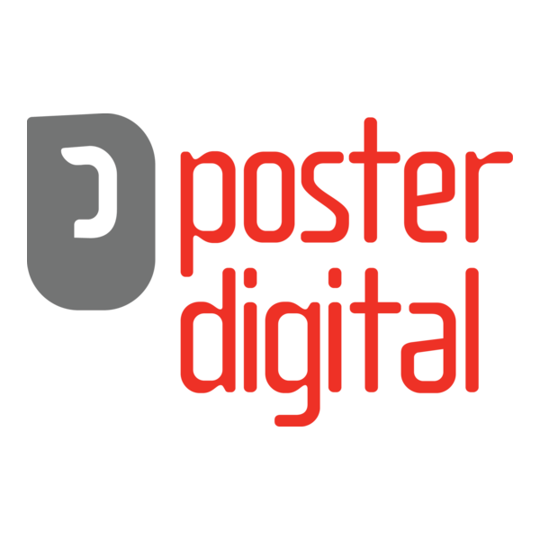 Poster Digital Logo PNG Vector