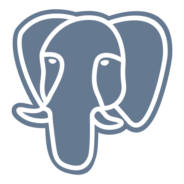 PostgreSQL Inc Logo PNG Vector