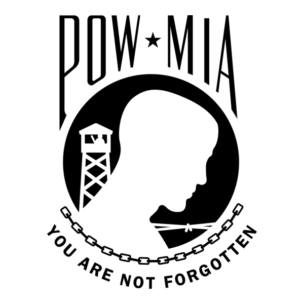 POW-MIA Logo PNG Vector