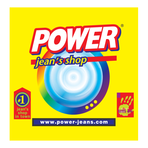 POWER jean's shop Logo PNG Vector