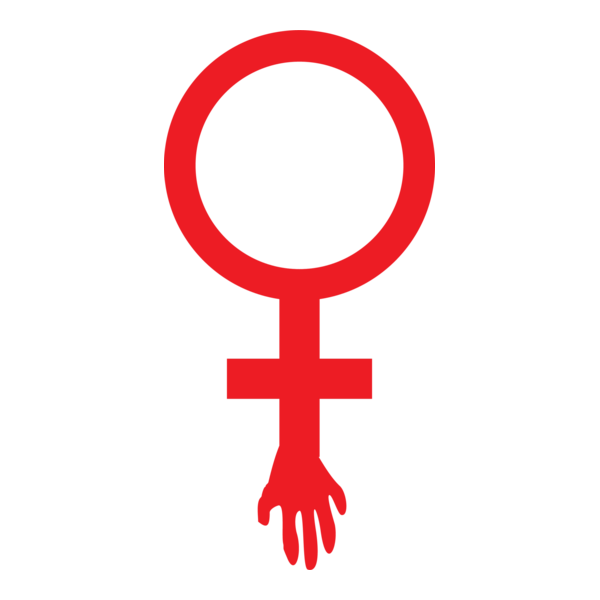 Power Woman Logo PNG Vector