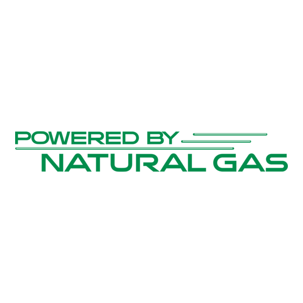 Powered by Natural Gas Logo PNG Vector