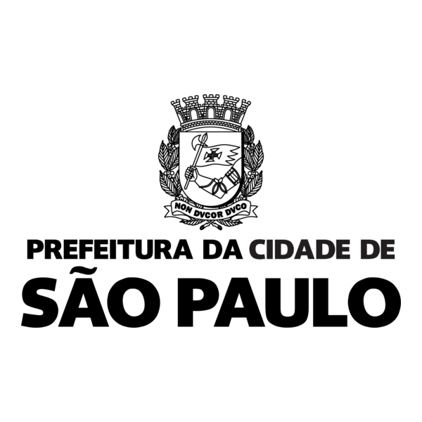 Prefeitura de São Paulo Monocromatico Logo PNG Vector