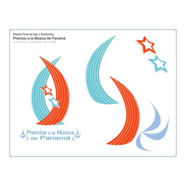 PREMIOS A LA MUSICA DE PANAMA Logo PNG Vector