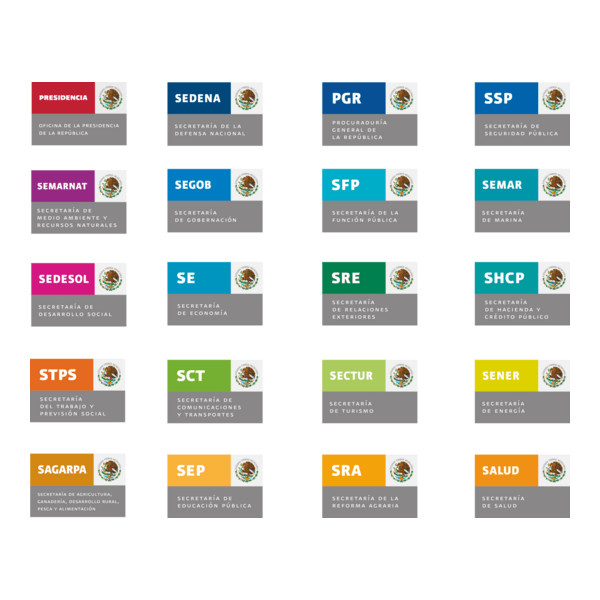 Presidencia de la República 2006-2012 Logo PNG Vector