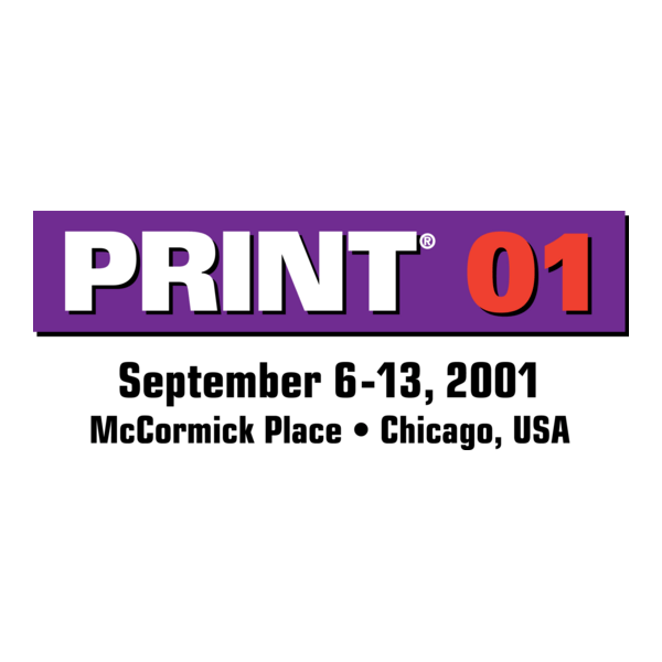 Print 2001 Logo PNG Vector