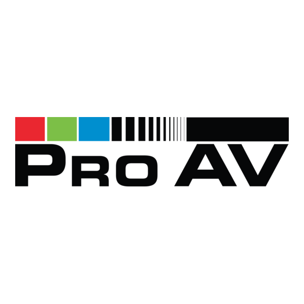 Pro AV Logo PNG Vector