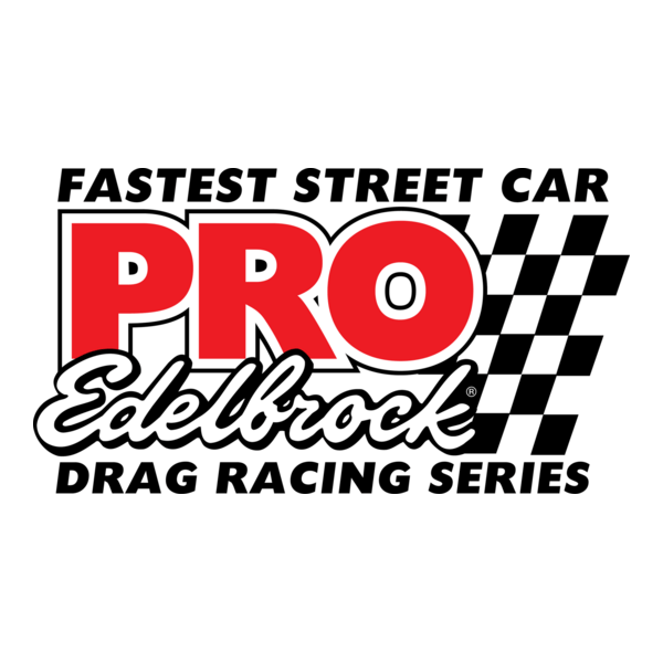PRO-Edelbrock Drag Racing Series Logo PNG Vector