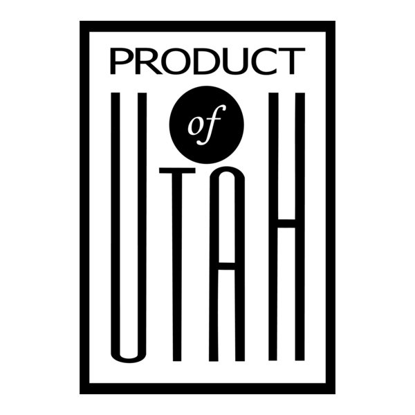 Product of Utah Logo PNG Vector