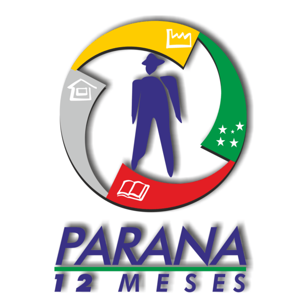 Projeto Paranб 12 Meses Logo PNG Vector