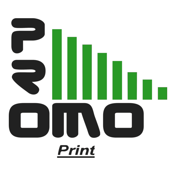 Promo Print Logo PNG Vector