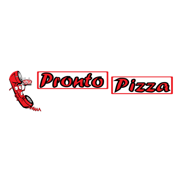Pronto Pizza Logo PNG Vector