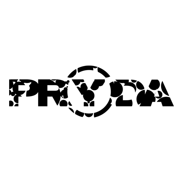 Pryda 3 (bubbled B&W version) Logo PNG Vector