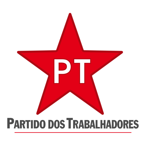 PT - Partido dos Trabalhadores Logo PNG Vector