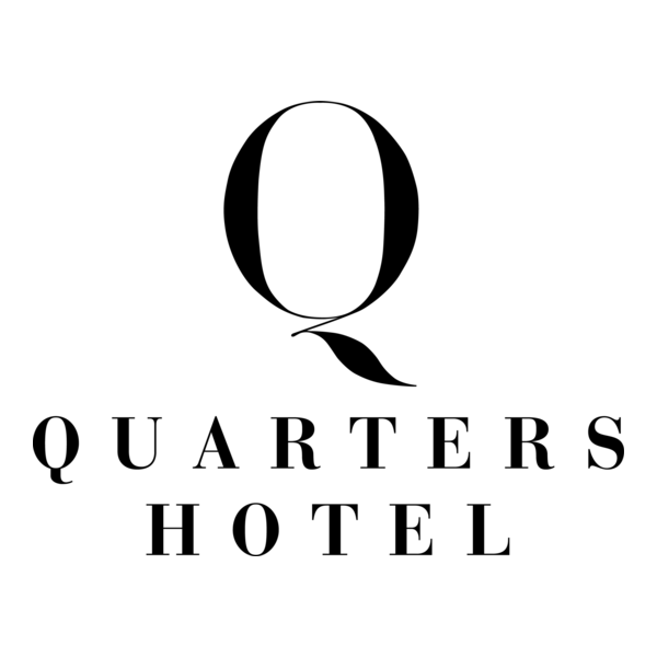 Quarters Hotel Logo PNG Vector