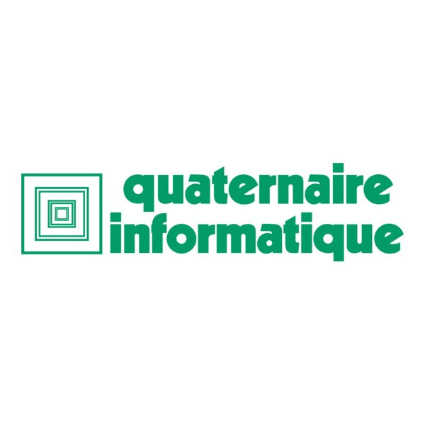 Quaternaire Informatique Logo PNG Vector