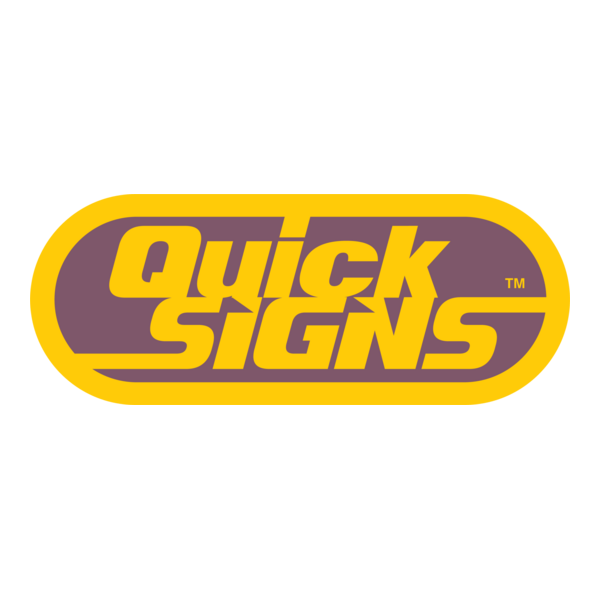 Quick Signs Logo PNG Vector