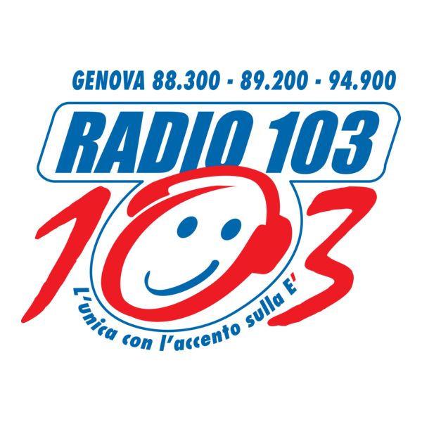 Radio 103 Liguria Logo PNG Vector