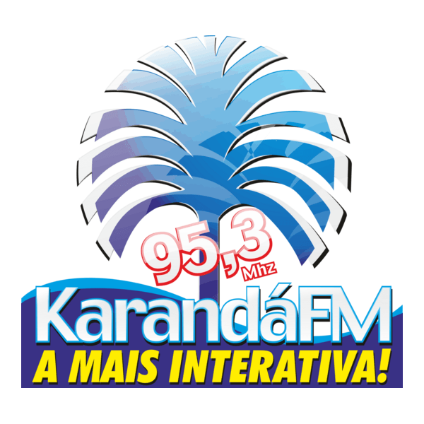 Radio KarandáFM - 95,3Mhz Logo PNG Vector