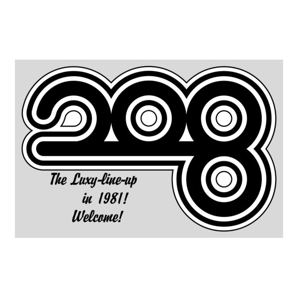 Radio Luxembourg 208 Logo PNG Vector