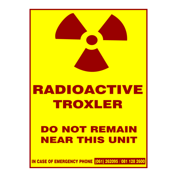 Radioactive Logo PNG Vector
