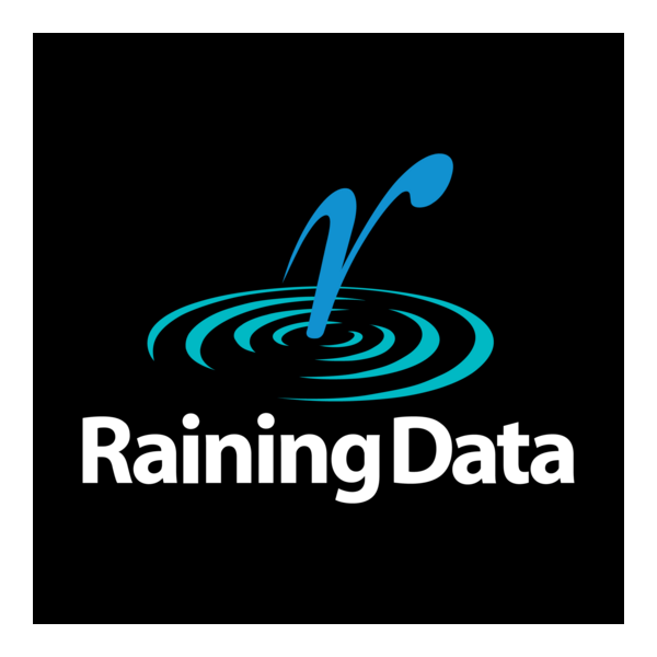 Raining Data Logo PNG Vector