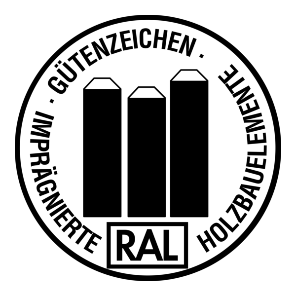 RAL Gütenzeichen Holzbauelemente Logo PNG Vector