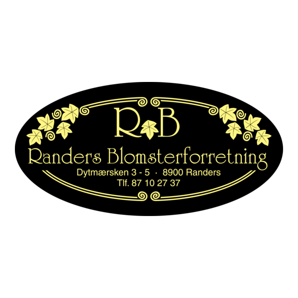 Randers Blomsterforretning Logo PNG Vector