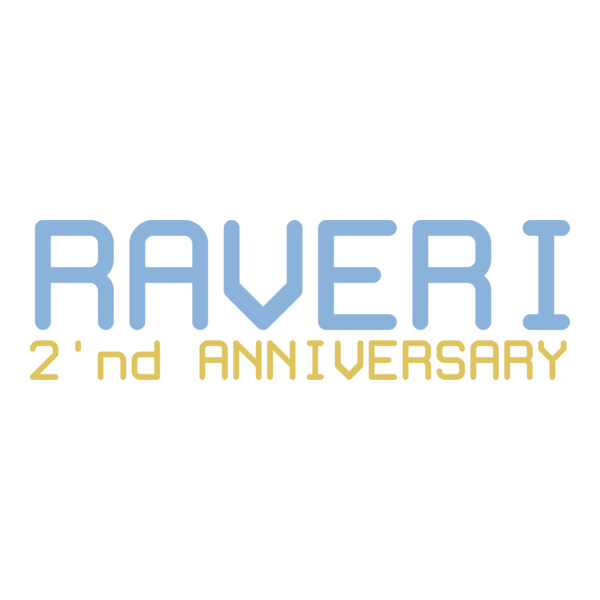 Raveri 2'nd Anniversary Logo PNG Vector
