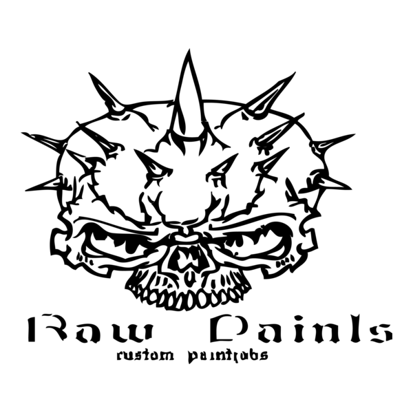 Raw Paints Logo PNG Vector