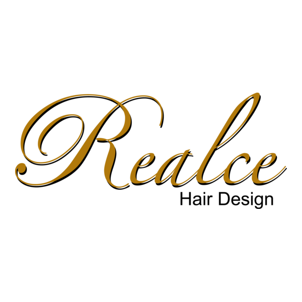 Realce Hair Design Logo PNG Vector