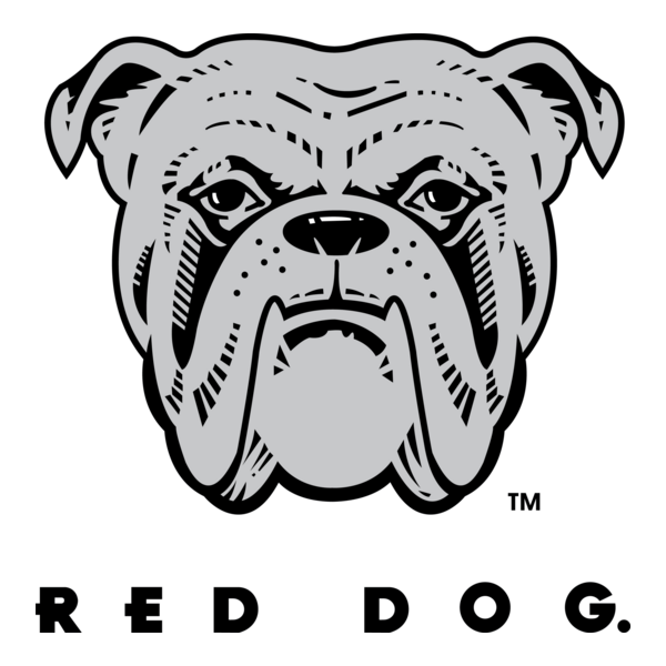 Red Dog Logo PNG Vector