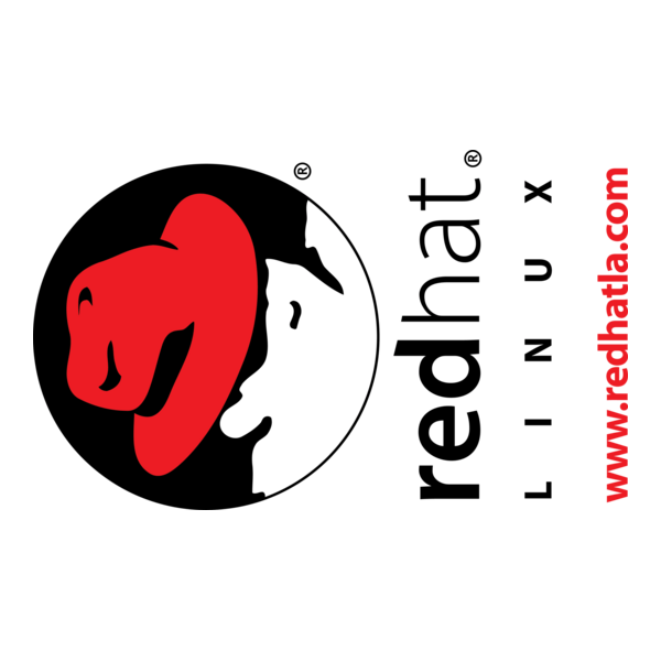 Red Hat Linux Logo PNG Vector