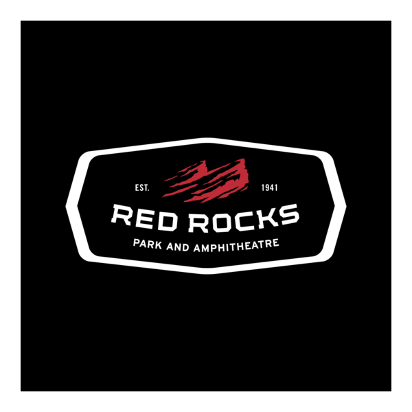 Red Rocks Logo PNG Vector