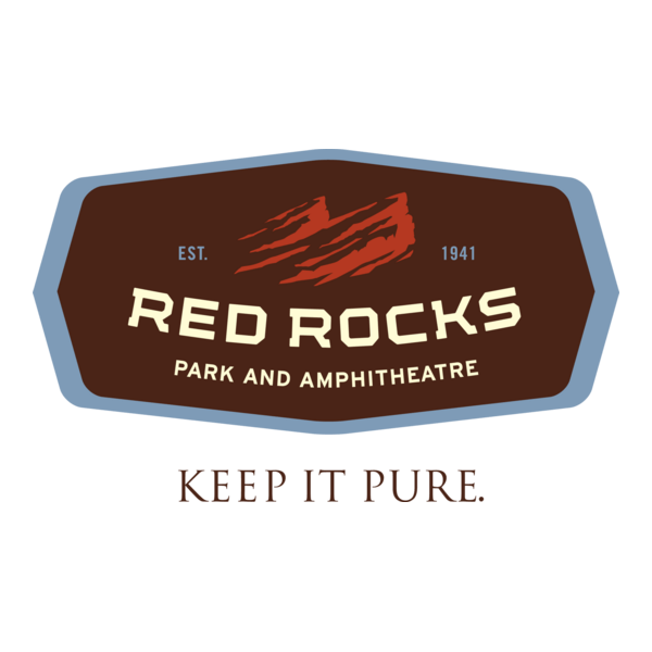 Red Rocks Logo PNG Vector