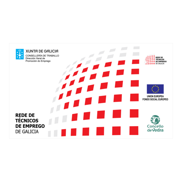 REDE DE TECNICOS DE EMPREGO DE GALICIA Logo PNG Vector
