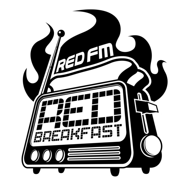 RedFM's Red Breakfast - 1C version Logo PNG Vector